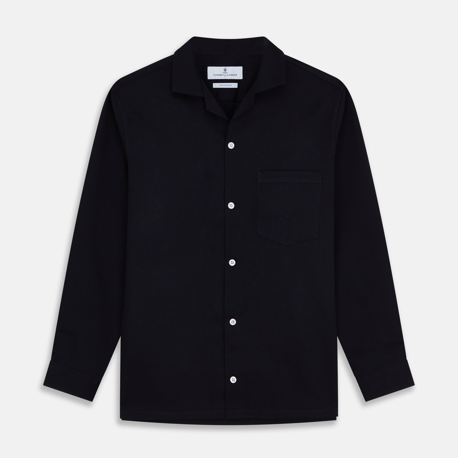 Navy Cotton Holiday Fit Winnington Shirt