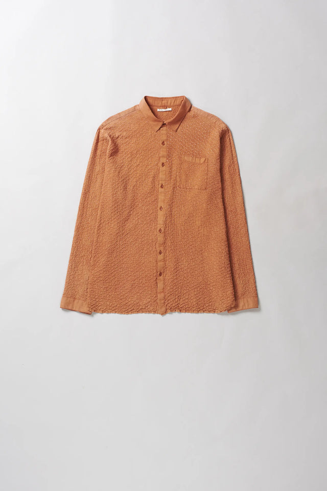 Sunset Orange Bandhani Unisex Shirt