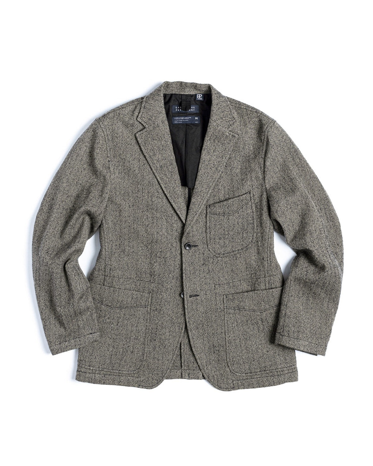 2b Brunch Jacket Grey Wool