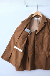 Fujito Work Jacket Sax Brown Directors Web Shop Powered By Base