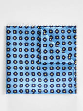 Blue Handkerchief Geometric