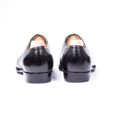 Five Eyelet Split Toe Derby With Hand Stitched Apron In Russian Calf Leather