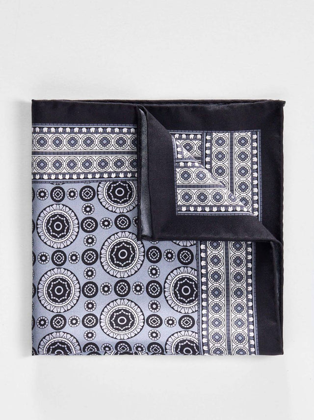 Black Handkerchief Geometric