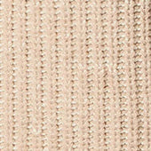Maglione dolcevita a maglia grossa avorio