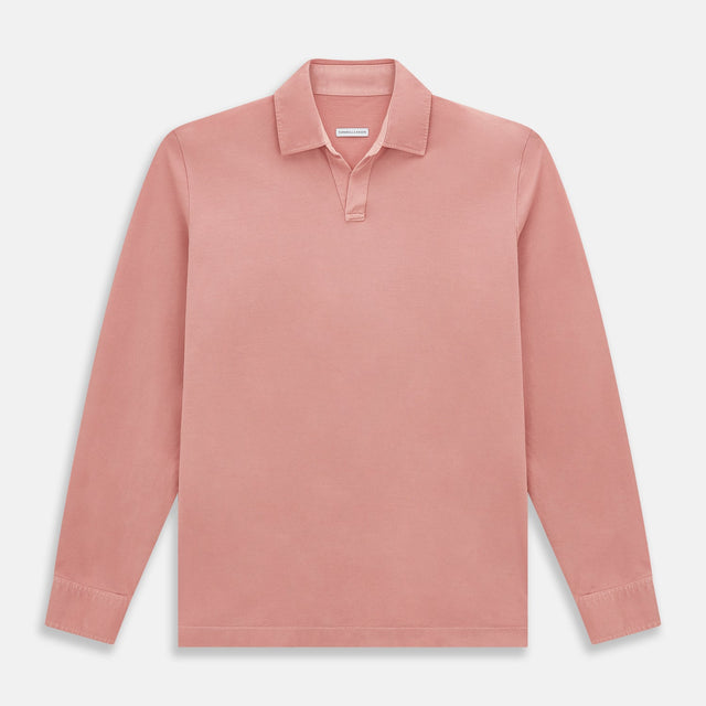 Red Rugby Polo Shirt