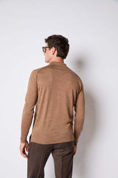 Maglia Camicia Cammello