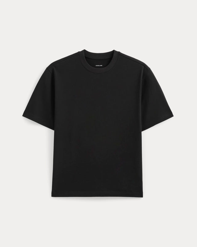 Archive Relaxed-Fit Cotton Crew | Black
