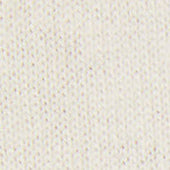 Maglia girocollo in lana e cashmere bianca