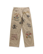 Vintage Printing Chino Pants