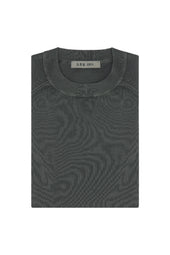 Maglia Mezza Manica In Cotone Verde