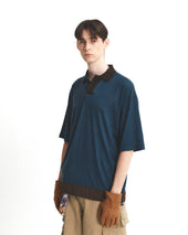 Functional Relaxed Polo Shirt Stripe