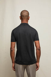 Camicia in maglia nera