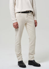 Adler Slim Perform Twill in Ecru