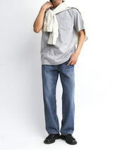 One Pocket T Shirt Melange Grey