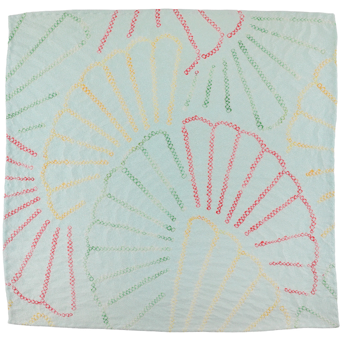 Vintage Kimono Silk Pocket Square