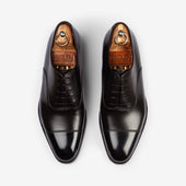 Straight Tip Oxford - Black - Blake Line