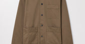 Taupe Overshirt | Organic Cotton Fine Twill | Asket