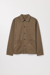 Overshirt Organic Cotton Fine Twill Asket