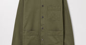 Olive Overshirt | Organic Cotton Fine Twill | Asket