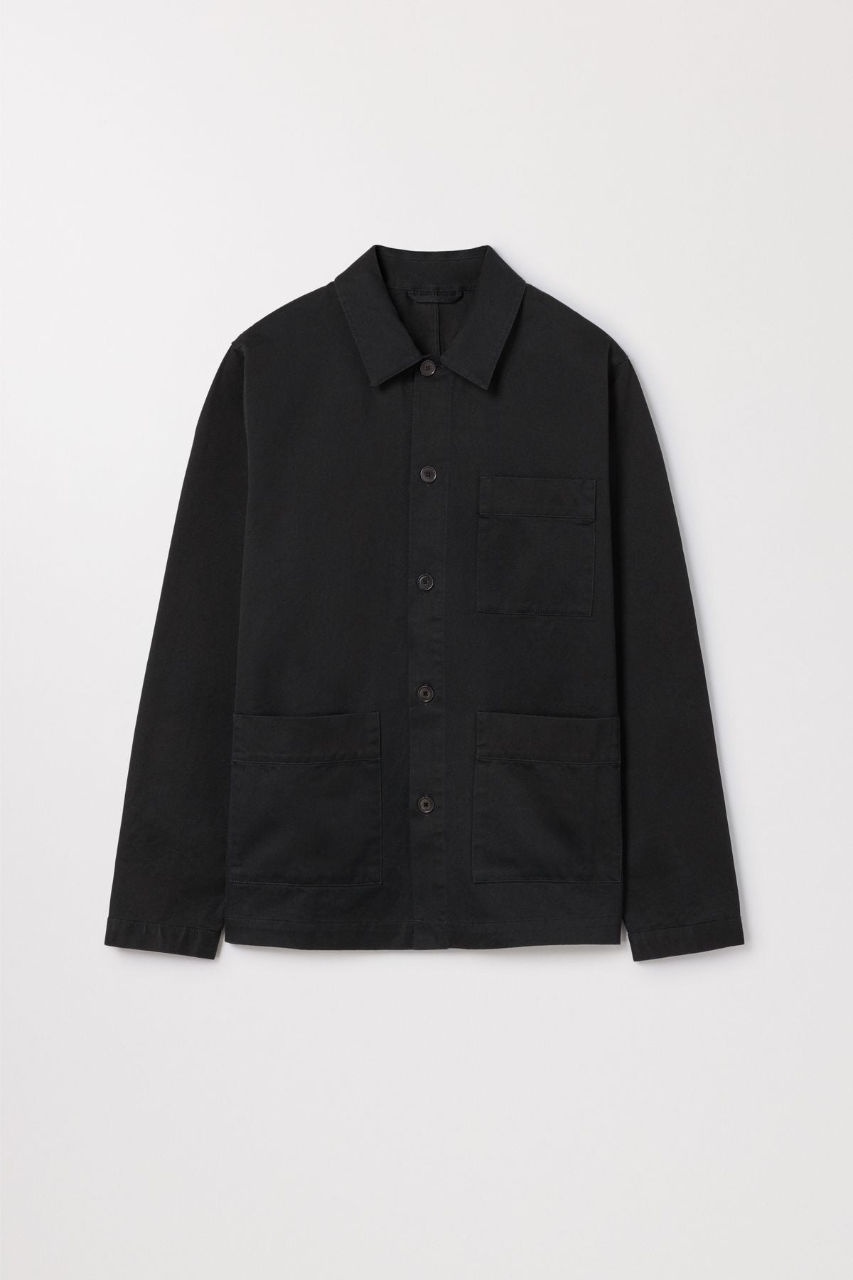 Overshirt Organic Cotton Fine Twill Asket