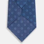 Azzurro Medallion Silk Tie