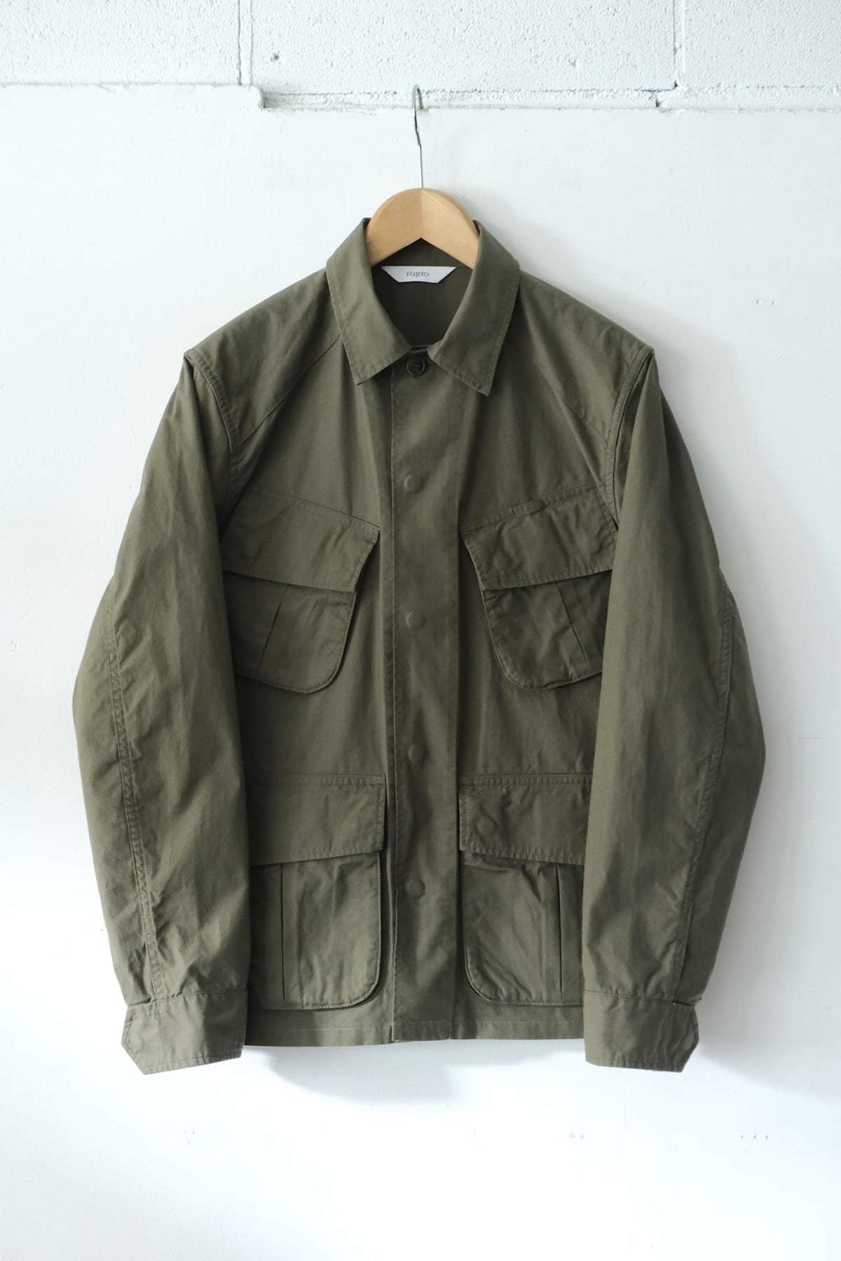 Fujito Jungle Fatigue Jacket Green Navy Directors Web Shop Powered By Base