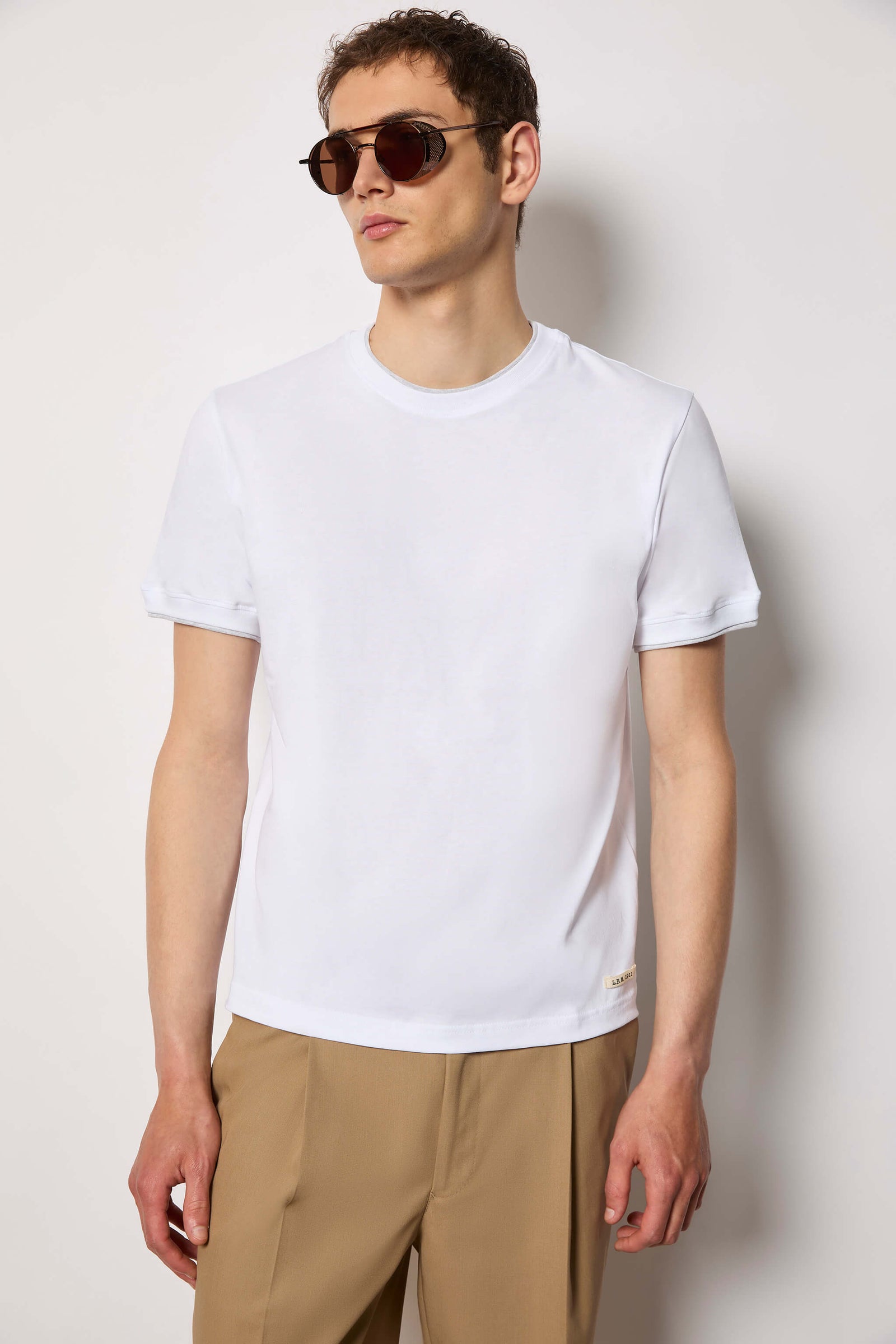 T Shirt In Jersey Bianca