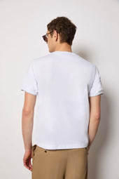 T-shirt in jersey bianca