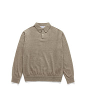 Collar Long Sleeves Knit