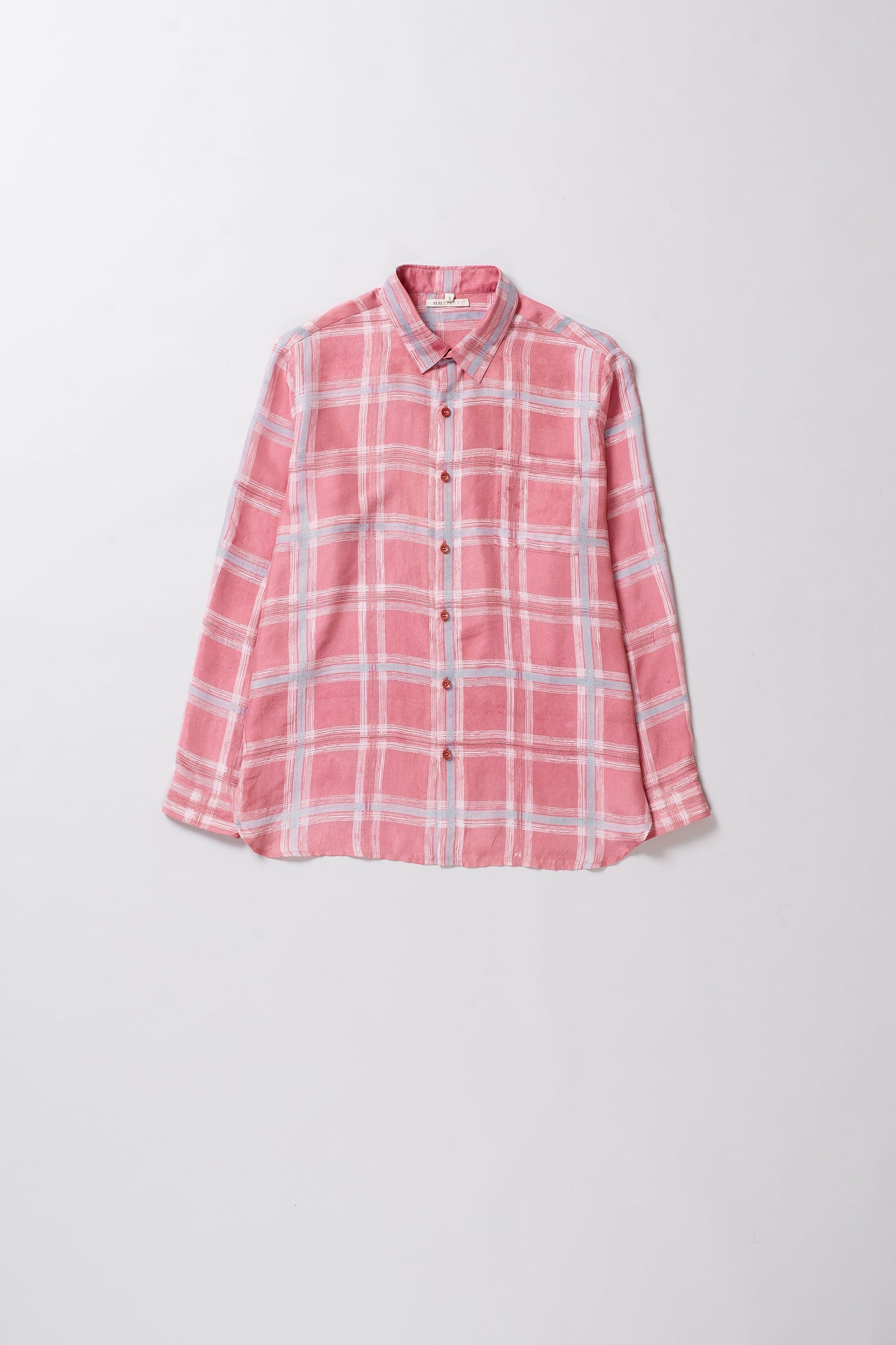 Chalk Pink Checked Shirt