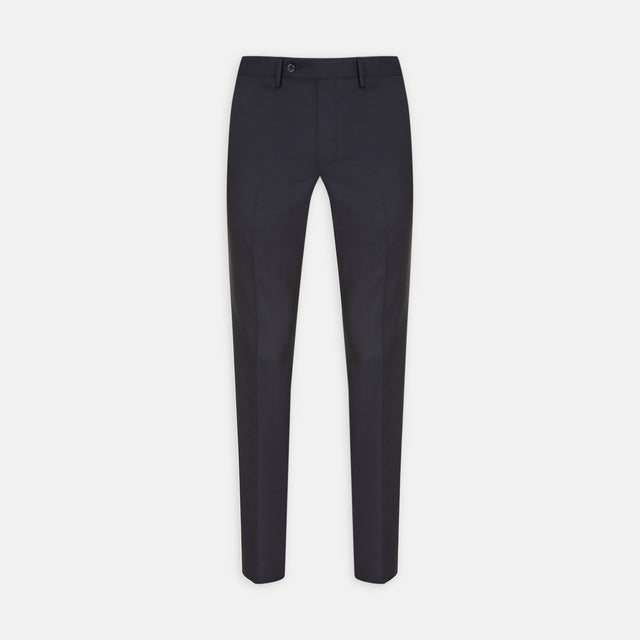 Navy Cotton Trousers