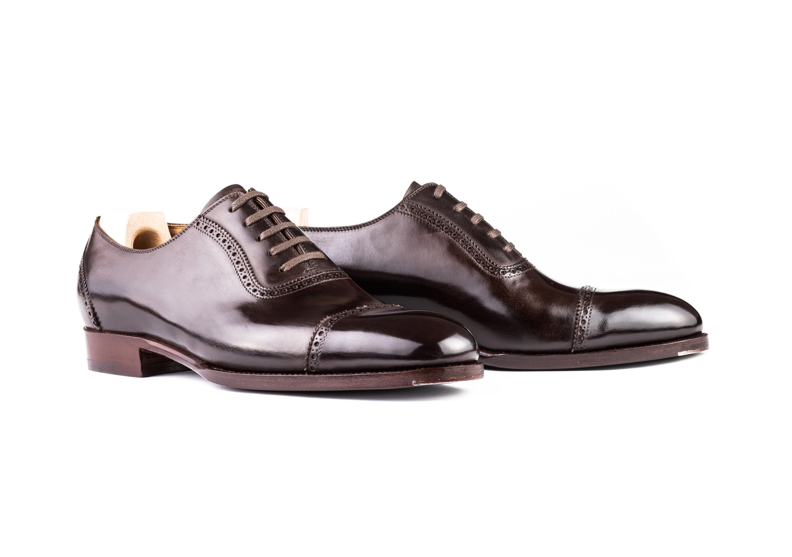 Straight Toe Oxford Fully Brogued