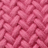 Cotton Elastic Woven Belt In Dark Pink