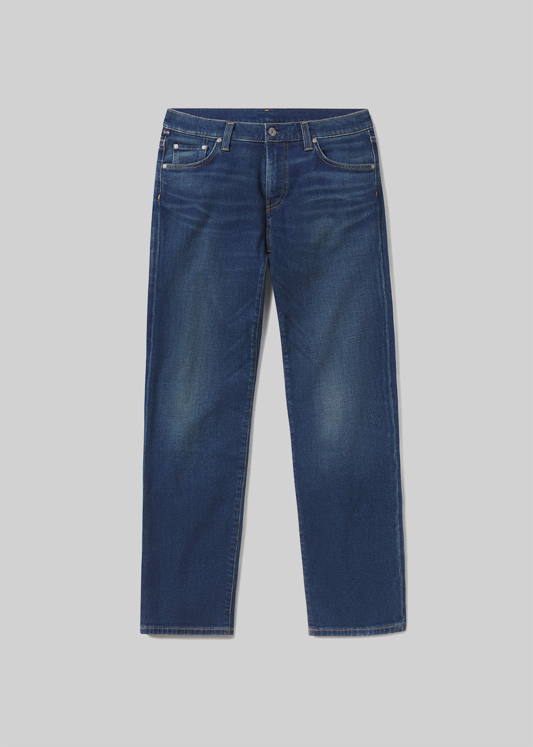 Elijah Straight Cashmere Denim in Condor