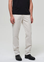 Elijah Straight Comfort Stretch Linen in Natural