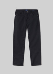 Elijah Straight Comfort Stretch Linen in Navy