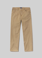 Elijah Straight Comfort Stretch Linen in Sand