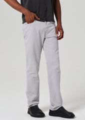 Elijah Relaxed Straight Comfort Stretch Linen in Hematite