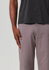 Elijah Relaxed Straight Comfort Stretch Linen in Volcanic
