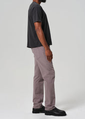 Elijah Relaxed Straight Comfort Stretch Linen in Volcanic