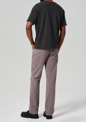 Elijah Relaxed Straight Comfort Stretch Linen in Volcanic