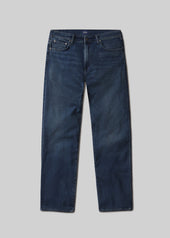 Elijah Straight Tropical Denim in Tinted Dark