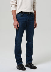 Elijah Straight Tropical Denim in Tinted Dark