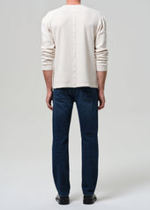 Elijah Straight Tropical Denim in Tinted Dark