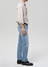 Elijah Straight Premium Vintage in Light Blue