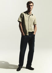 Elijah Straight Cashmere Denim in Prospect