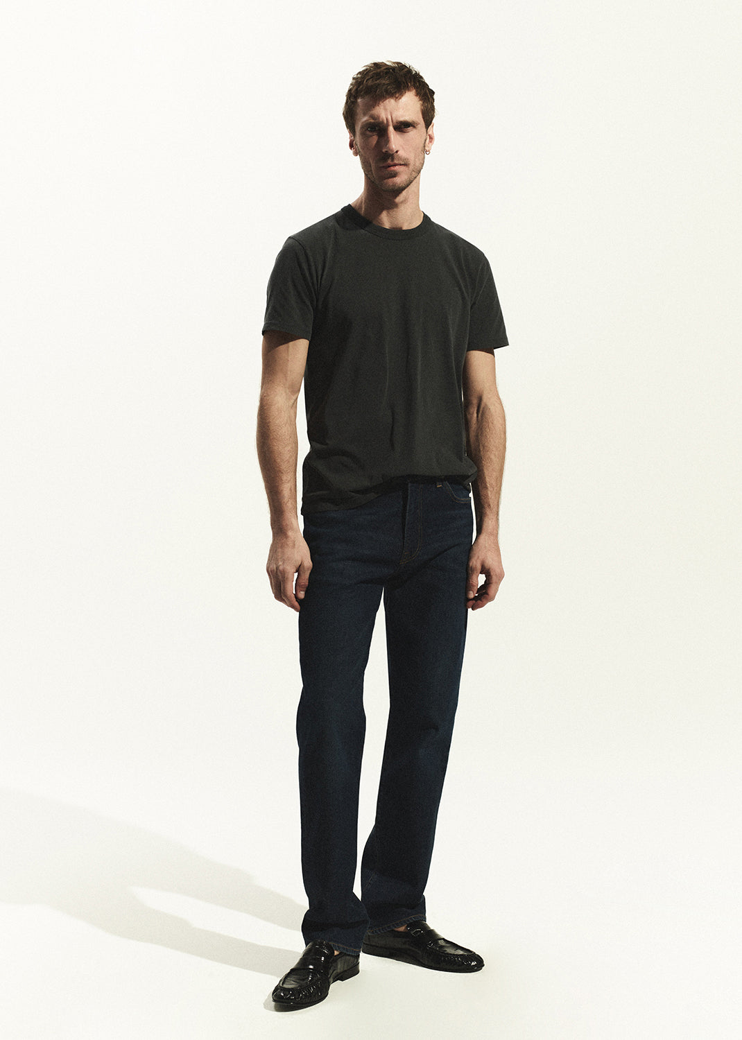 Elijah Straight Premium Vintage in Dark Indigo
