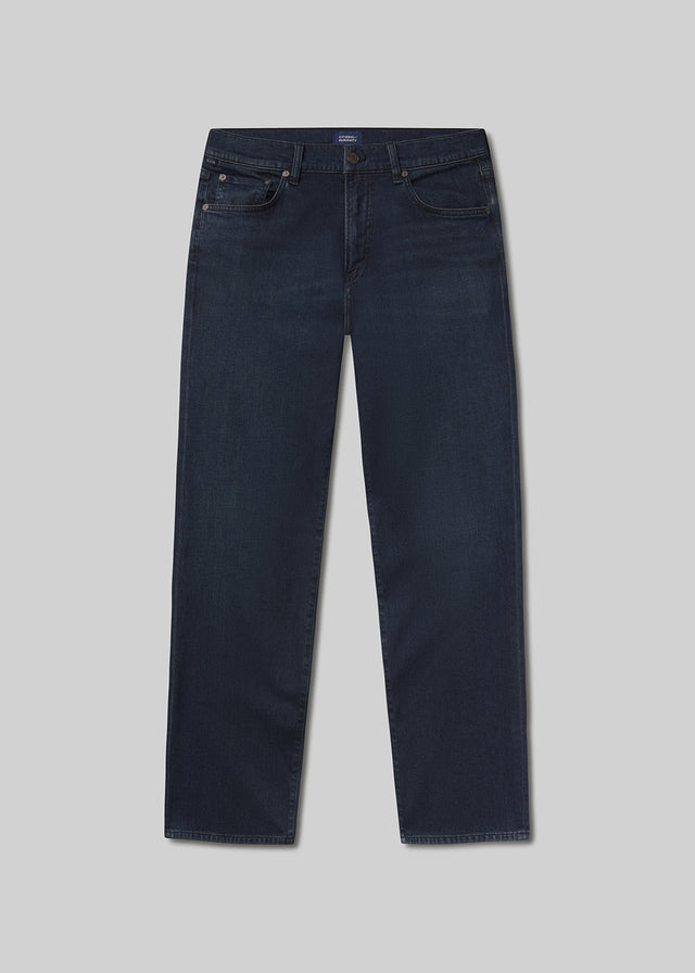 Elijah Straight Tropical Denim in Veil