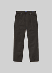 Elijah Straight Cashmere Touch Twill in Forest