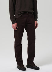 Elijah Straight Cashmere Touch Twill in Toast